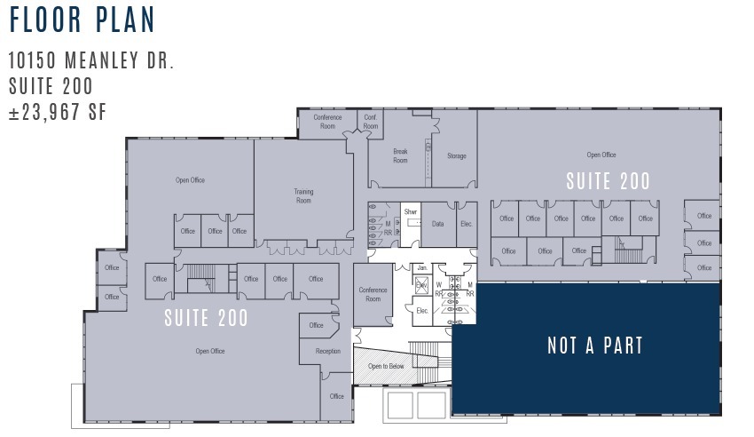 10150 Meanley Dr, San Diego, CA for lease Floor Plan- Image 1 of 2