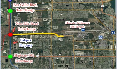 I-95 & Coastal Ln, West Melbourne, FL - aerial  map view - Image1