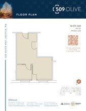 509 Olive Way, Seattle, WA for lease Floor Plan- Image 1 of 1