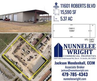 More details for 11601 Roberts Blvd, Fort Smith, AR - Industrial for Sale