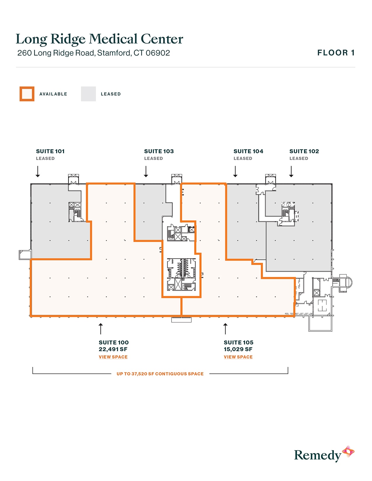 260 Long Ridge Rd, Stamford, CT for lease Floor Plan- Image 1 of 1