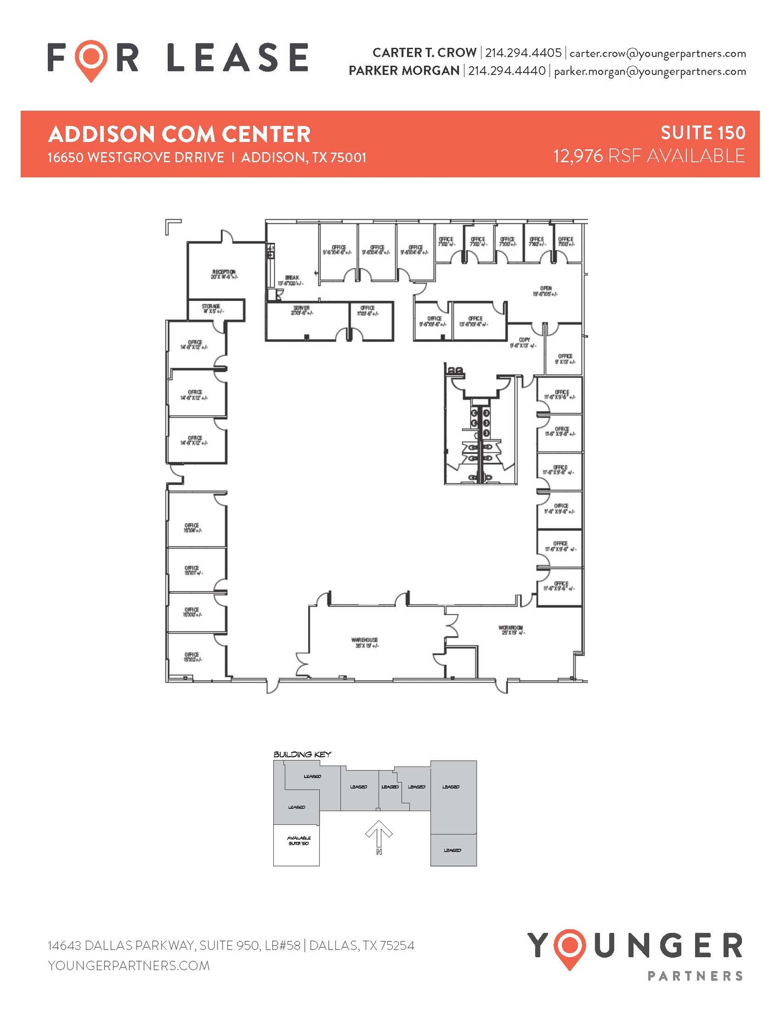 16650 Westgrove Dr, Addison, TX for lease Floor Plan- Image 1 of 1