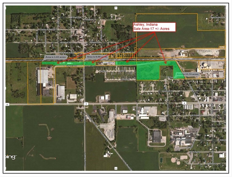 E Railroad St, Hudson, IN for sale - Building Photo - Image 1 of 1