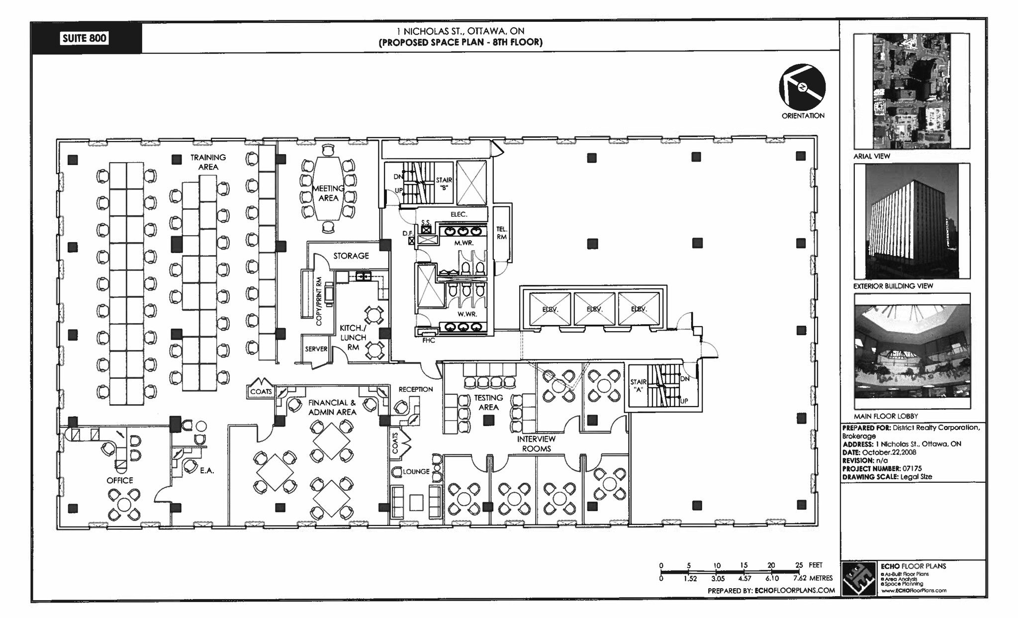 1-5 Nicholas St, Ottawa, ON for lease Floor Plan- Image 1 of 1