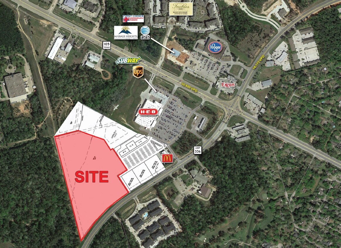 N Loop 336, Conroe, TX for sale Building Photo- Image 1 of 2