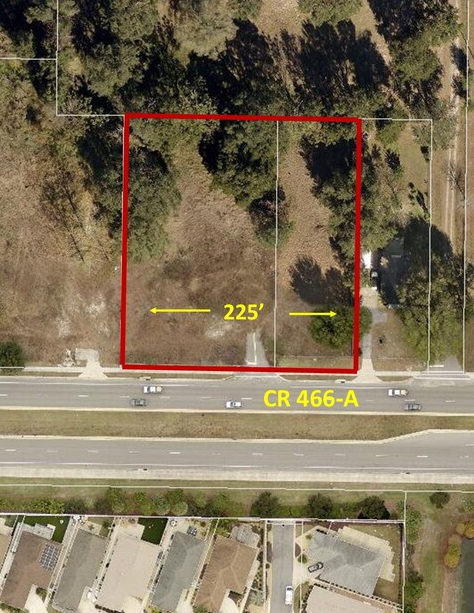 849 County Road 466A, Fruitland Park, FL for sale Aerial- Image 1 of 4