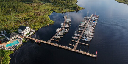 110 Spinnaker Run Rd, Belhaven, NC - aerial  map view - Image1