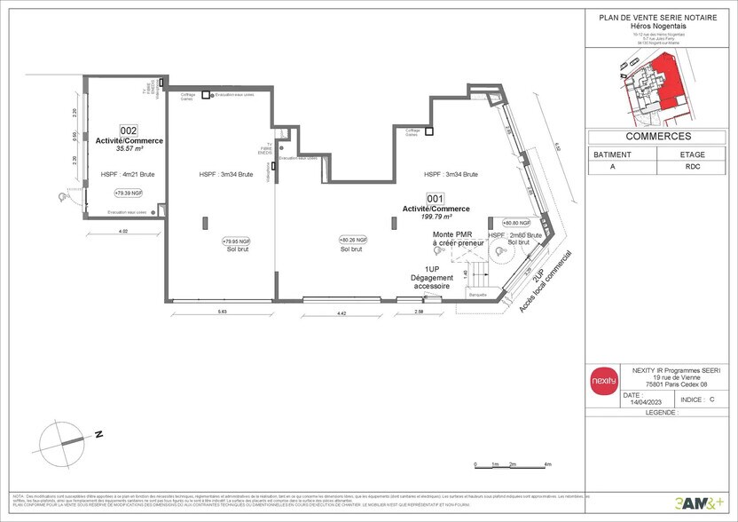 10 Rue Des Héros Nogentais, Nogent-sur-Marne for sale - Floor Plan - Image 2 of 2