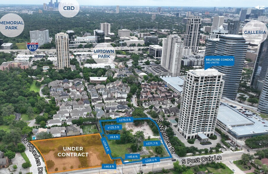 1175 Post Oak Ln, Houston, TX for sale - Building Photo - Image 2 of 4