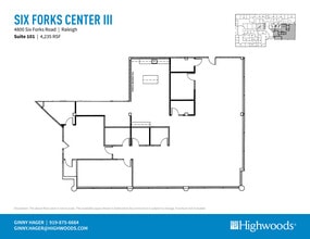 4800 Six Forks Rd, Raleigh, NC for lease Floor Plan- Image 1 of 3