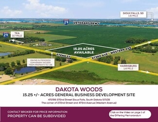 More details for 47298 272nd st, Sioux Falls, SD - Land for Sale