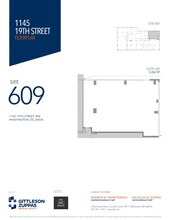 1145 19th St NW, Washington, DC for lease Floor Plan- Image 1 of 1