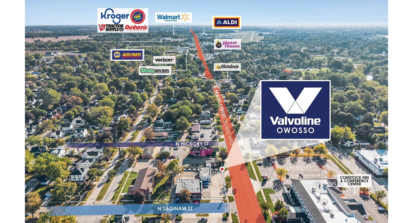 301 E Main St, Owosso, MI for sale Building Photo- Image 1 of 3