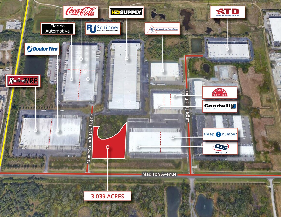 Madison Industrial Ln, Tampa, FL 33619