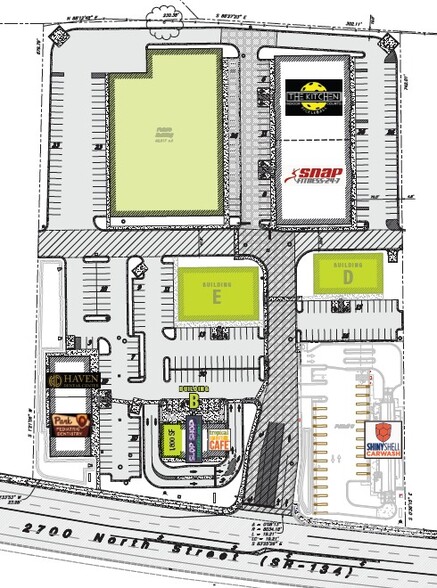 500 W 2700 N, Pleasant View, UT for lease - Site Plan - Image 2 of 2