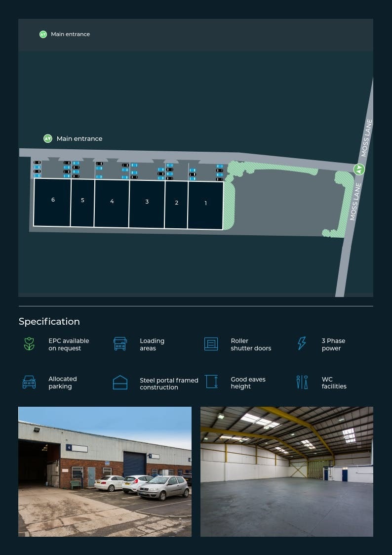 Moss Ln, Manchester for lease Site Plan- Image 1 of 1