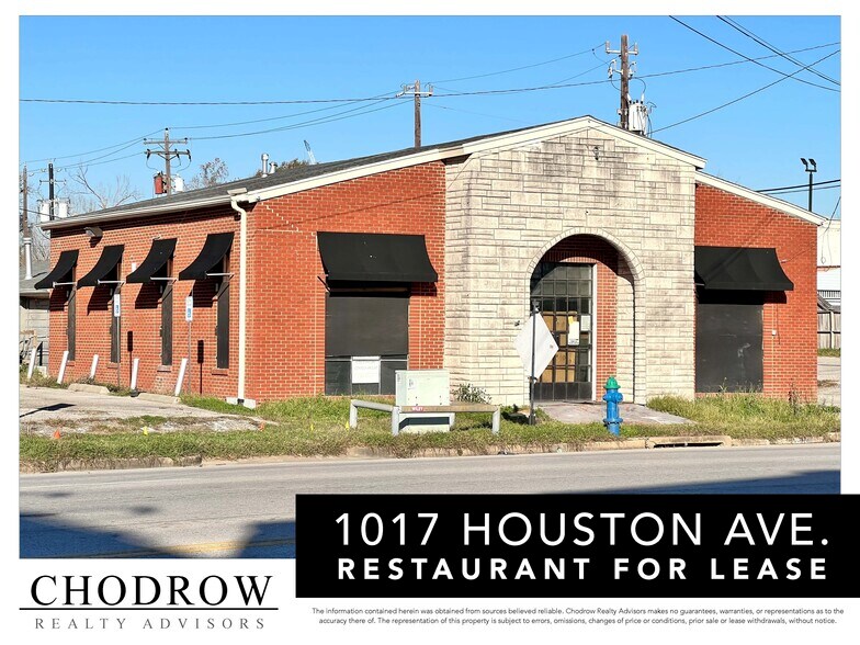 1017 Houston Ave, Houston, TX for sale - Building Photo - Image 1 of 1