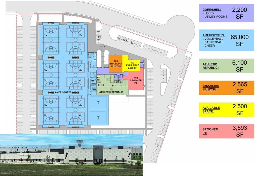 SEC I-30 & FM 549 – Fit Sport Life Development, Rockwall, TX for lease - Building Photo - Image 2 of 7