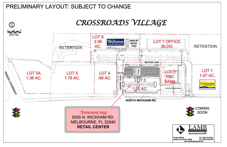 5555 N Wickham Rd, Melbourne, FL for lease - Building Photo - Image 2 of 8