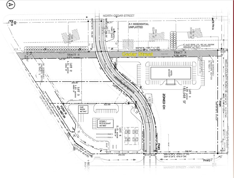 Market St & I-76 Exit, Keenesburg, CO for sale - Plat Map - Image 2 of 7