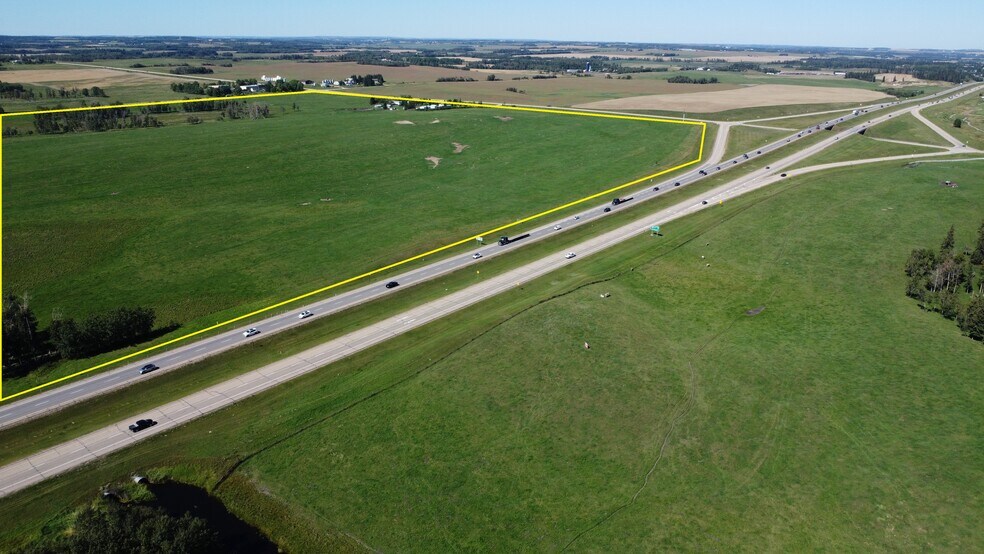 2 Hwy Rural, Rural Lacombe County, AB for sale - Aerial - Image 2 of 6