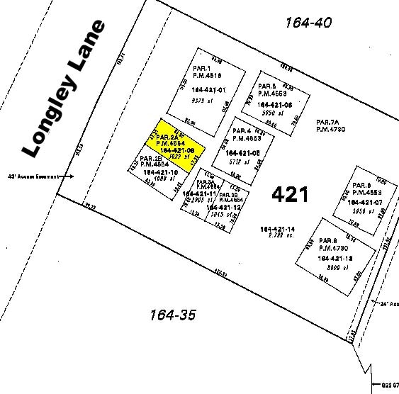 5412-5414 Longley Ln, Reno, NV for lease - Plat Map - Image 2 of 4