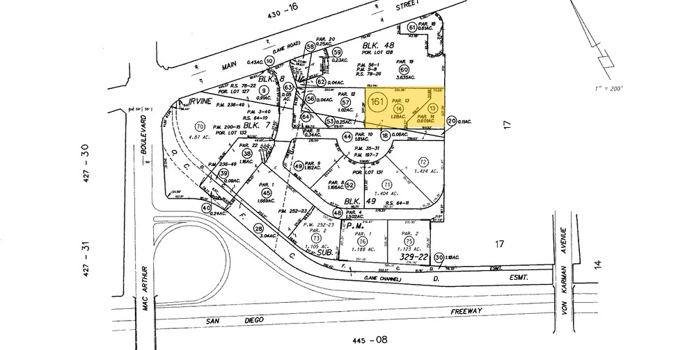 2010 Main St, Irvine, CA for lease - Plat Map - Image 2 of 11