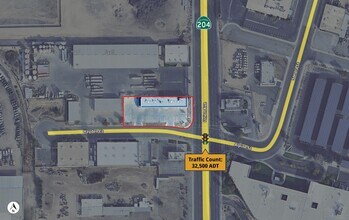 1401 Union Ave, Bakersfield, CA - AERIAL  map view