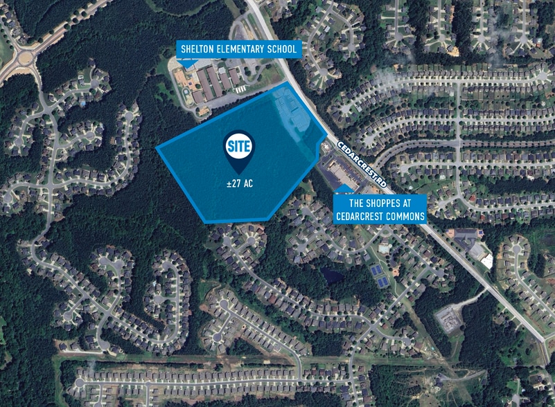 1531 Cedarcrest Rd, Dallas, GA for sale - Aerial - Image 1 of 1