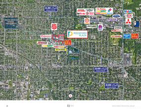 2420-2642 Charles St, Rockford, IL - aerial  map view