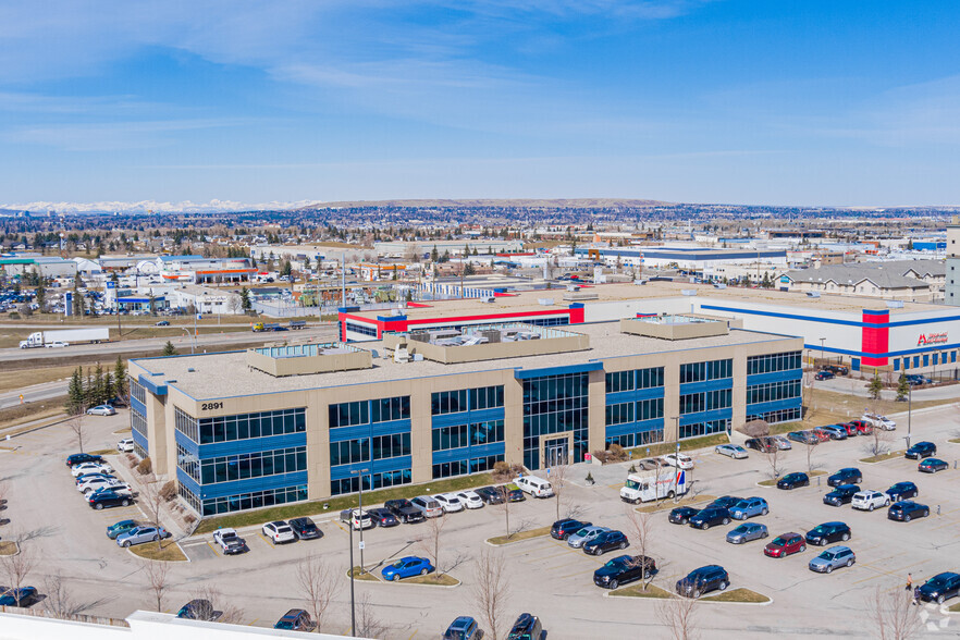 2891 Sunridge Way NE, Calgary, AB for lease - Aerial - Image 2 of 4