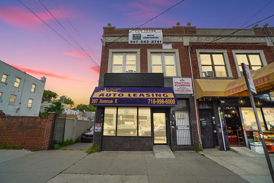 287 Avenue X, Brooklyn, NY for sale - Primary Photo - Image 1 of 1