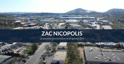 Brignoles, VAR - AERIAL  map view