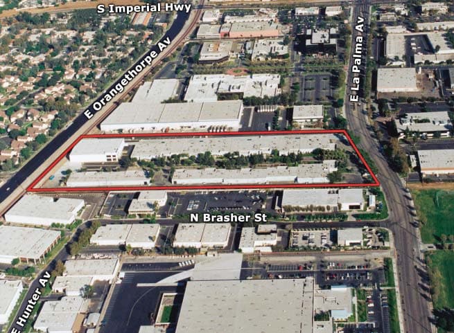5425-5445 E La Palma Ave, Anaheim, CA for lease - Aerial - Image 2 of 14