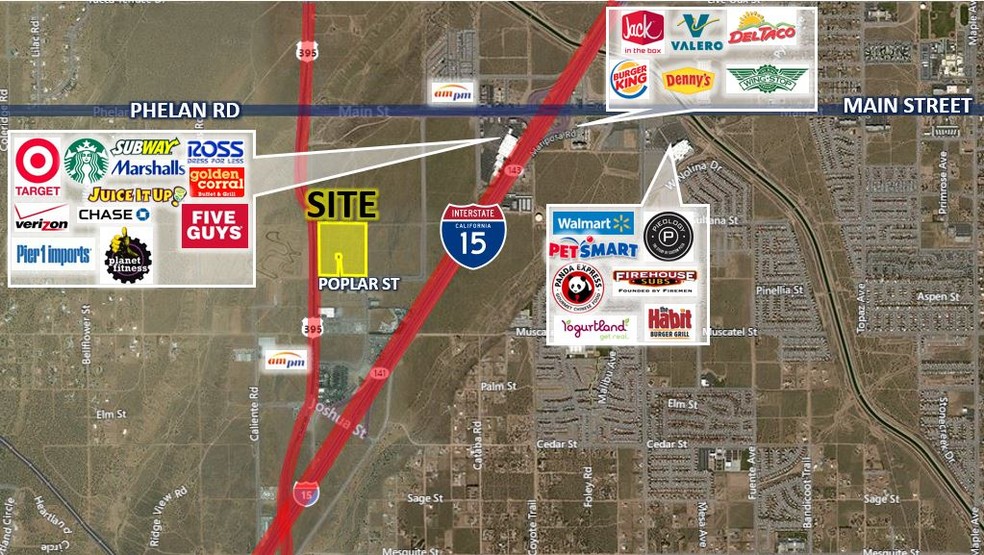 Hwy 395, Hesperia, CA for sale - Building Photo - Image 1 of 1