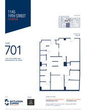 1145 19th St NW, Washington, DC for lease Floor Plan- Image 1 of 1