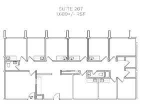 1300 S Eliseo Dr, Greenbrae, CA for lease Floor Plan- Image 1 of 1