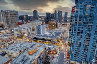 1238 1 St SW, Calgary, AB - AERIAL  map view