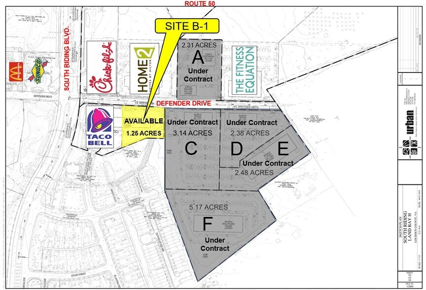43360 Defender Dr, Chantilly, VA for sale - Siteplan 2-22-21 - Image 1 of 1