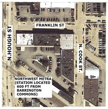 100-130 Barrington Commons Ct, Barrington, IL - AERIAL  map view