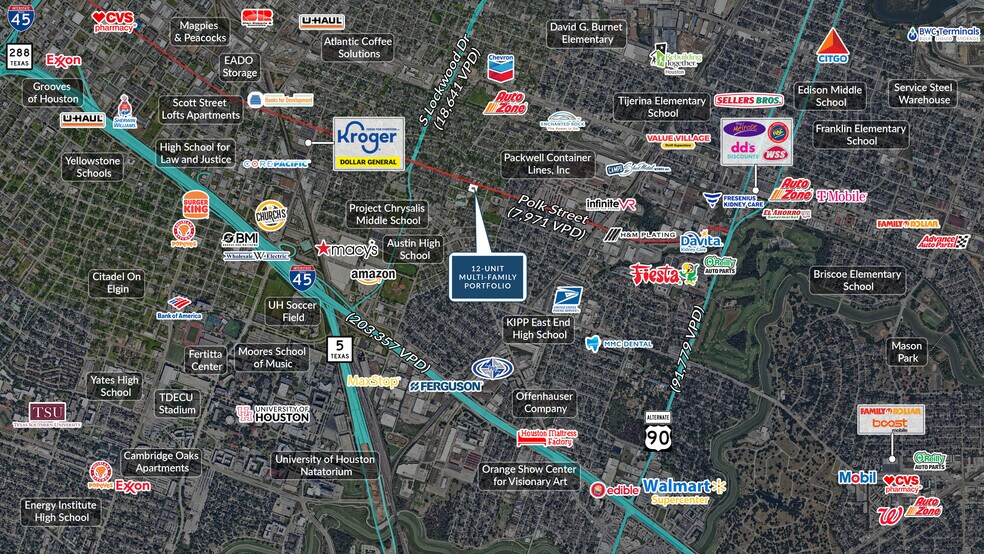 12Unit MultiFamily Portfolio Houston Houston, TX for Sale