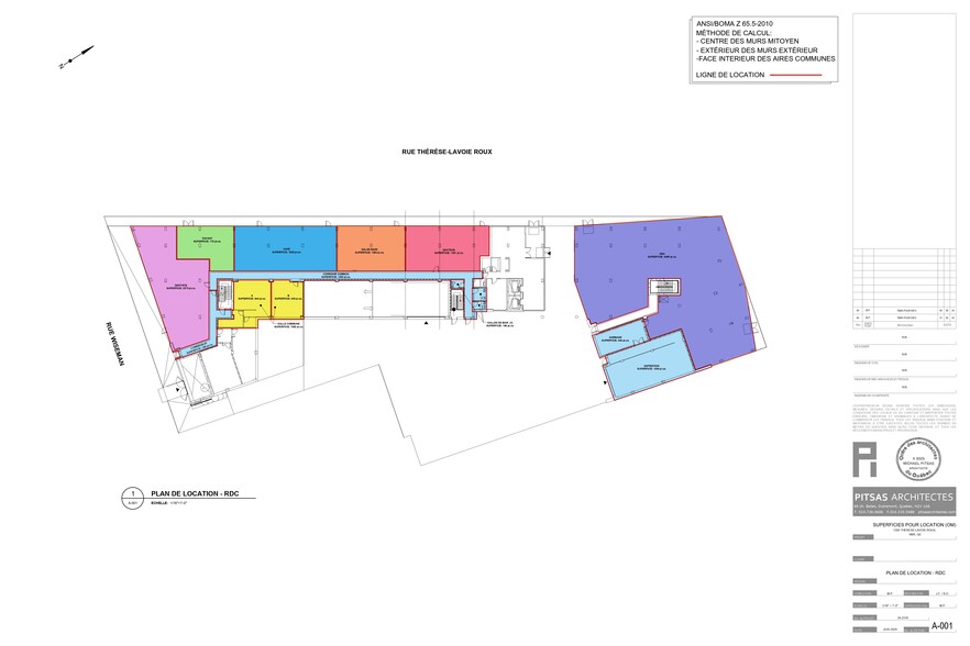 1300 Av Thérèse-Lavoie-Roux, Outremont, QC for lease - Floor Plan - Image 2 of 3