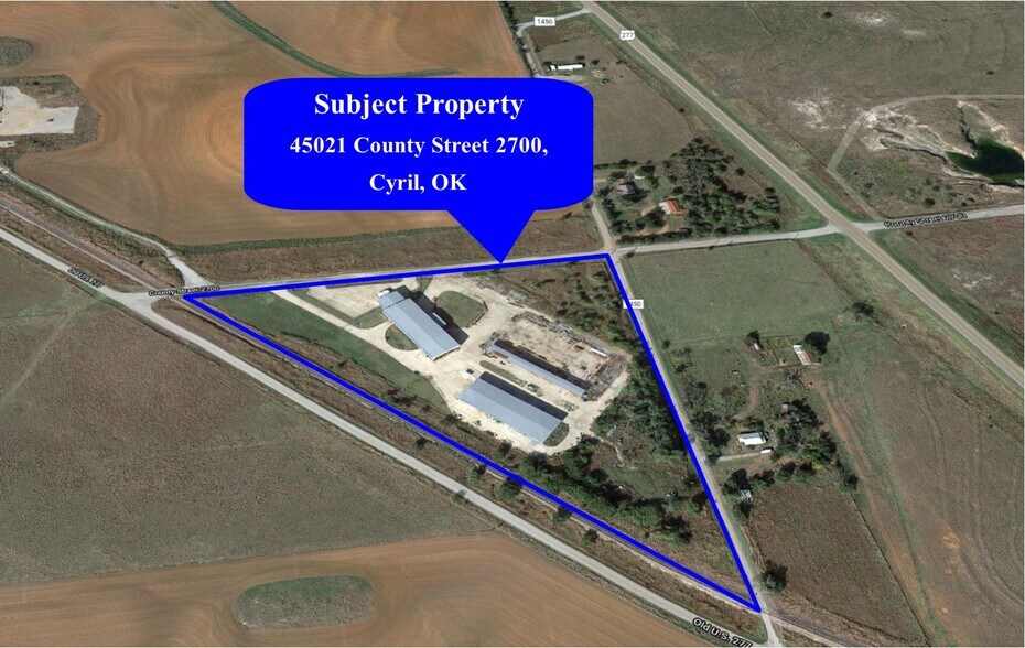 45021 County Street 2700, Cyril, OK 73029 Industrial for Sale