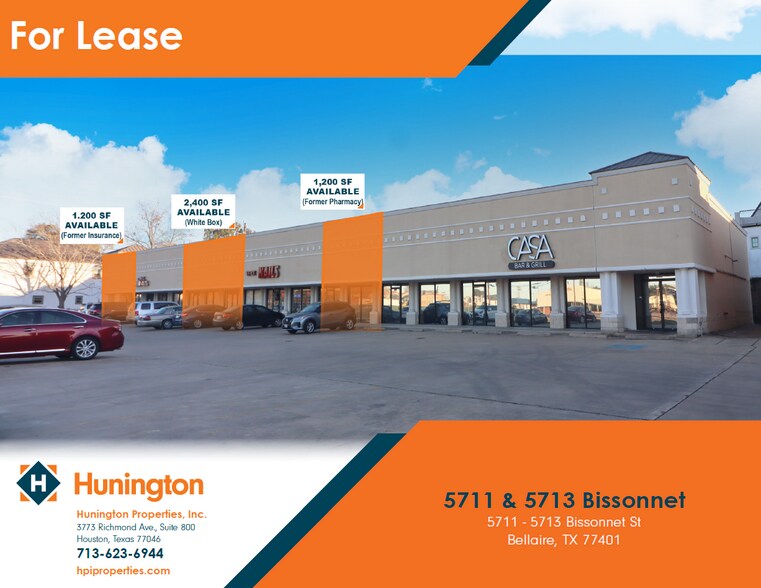 5711-5713 Bissonnet St, Houston, TX for sale - Building Photo - Image 1 of 1