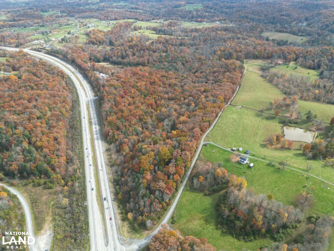 Route 19, Mount Lookout, WV for sale Aerial- Image 1 of 1