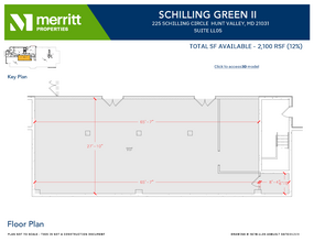 215 Schilling Cir, Hunt Valley, MD for lease Floor Plan- Image 2 of 2