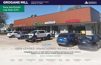More details for 25118 Grogans Mill Rd, The Woodlands, TX - Retail for Sale