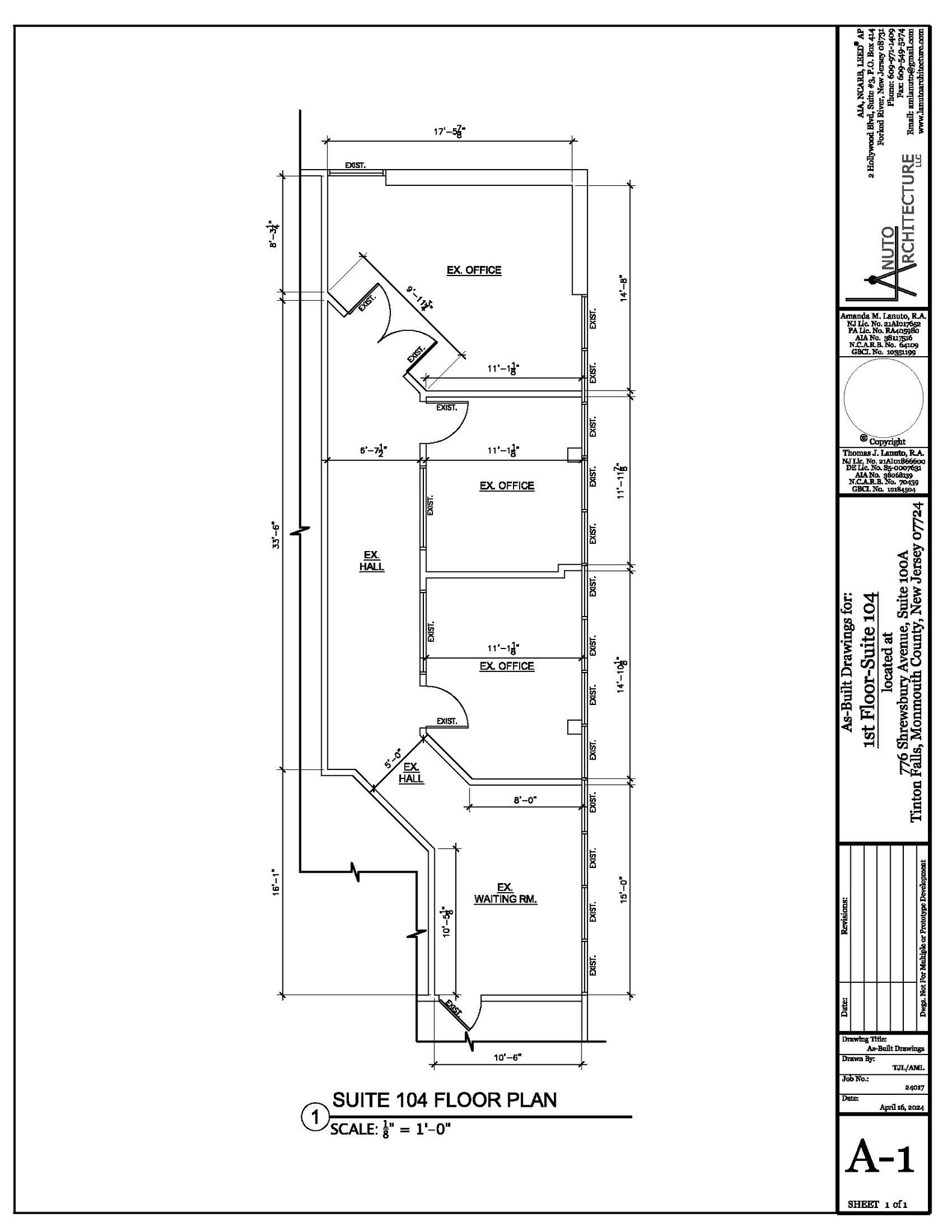 776 Shrewsbury Ave, Tinton Falls, NJ for lease Building Photo- Image 1 of 1