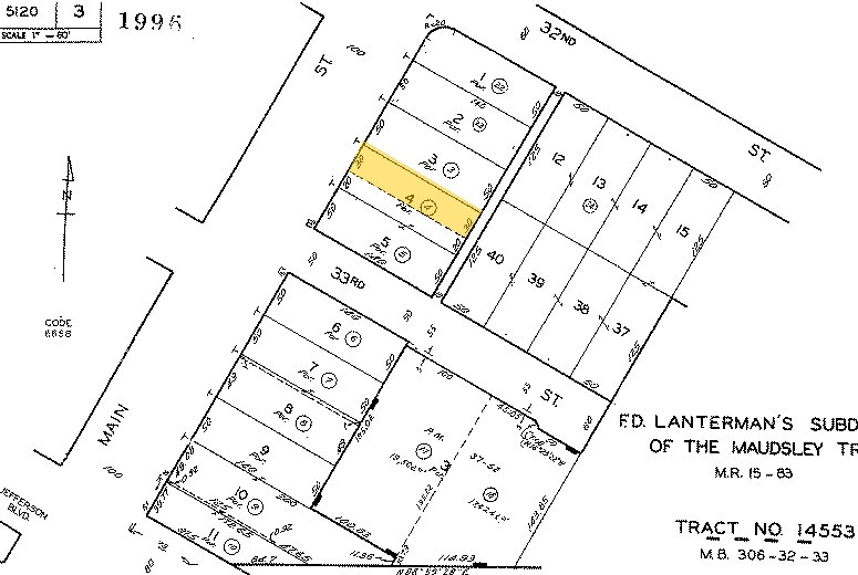 3216 S Main St, Los Angeles, CA for sale - Plat Map - Image 3 of 29