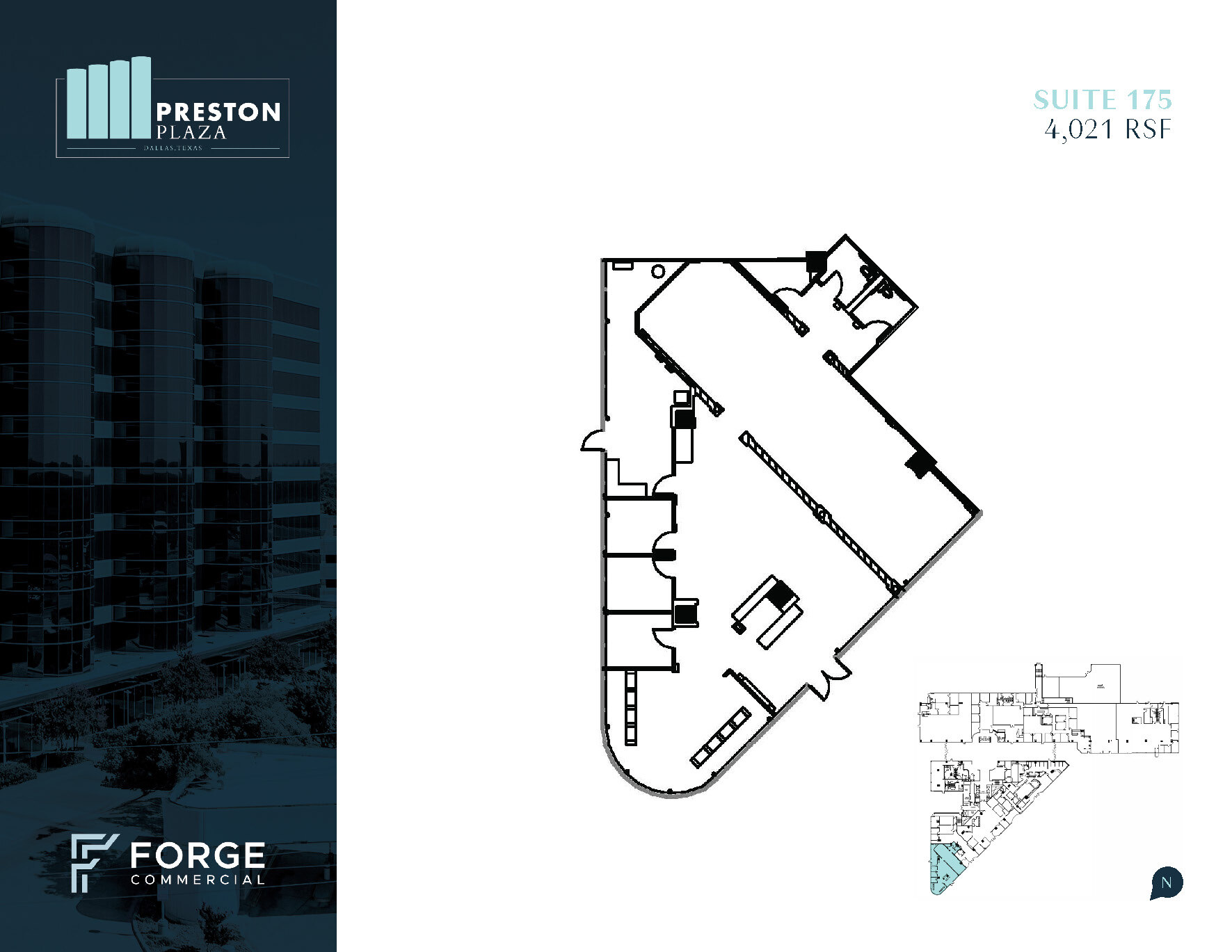17950 Preston Rd, Dallas, TX for lease Floor Plan- Image 1 of 1